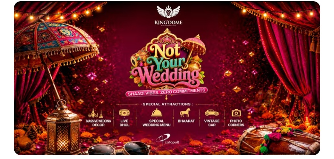 💃 Not Your Wedding – Shaadi Vibes Zero Commitments
