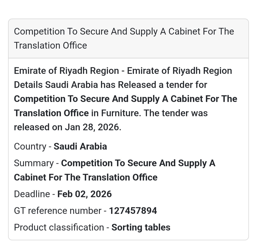 🗄️ Office Furniture Supply | Riyadh