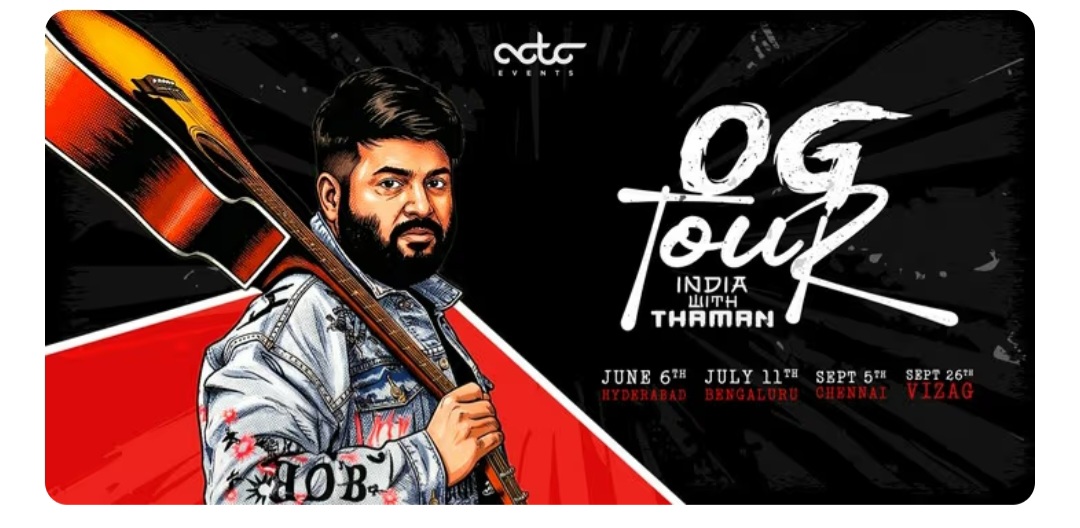 🎹 OG Tour India with Thaman Live in Concert