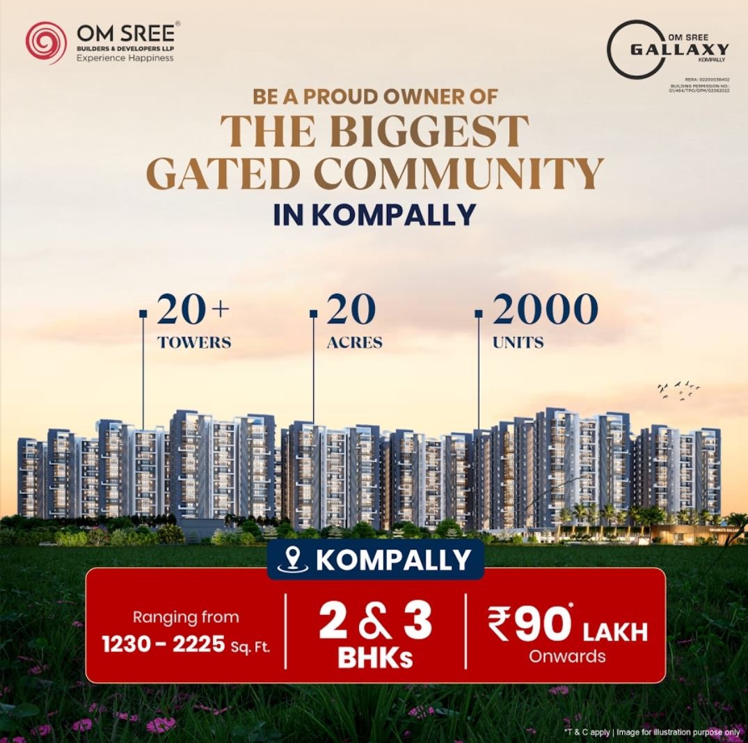 🏙️ Om Sree Gallaxy – Kompally