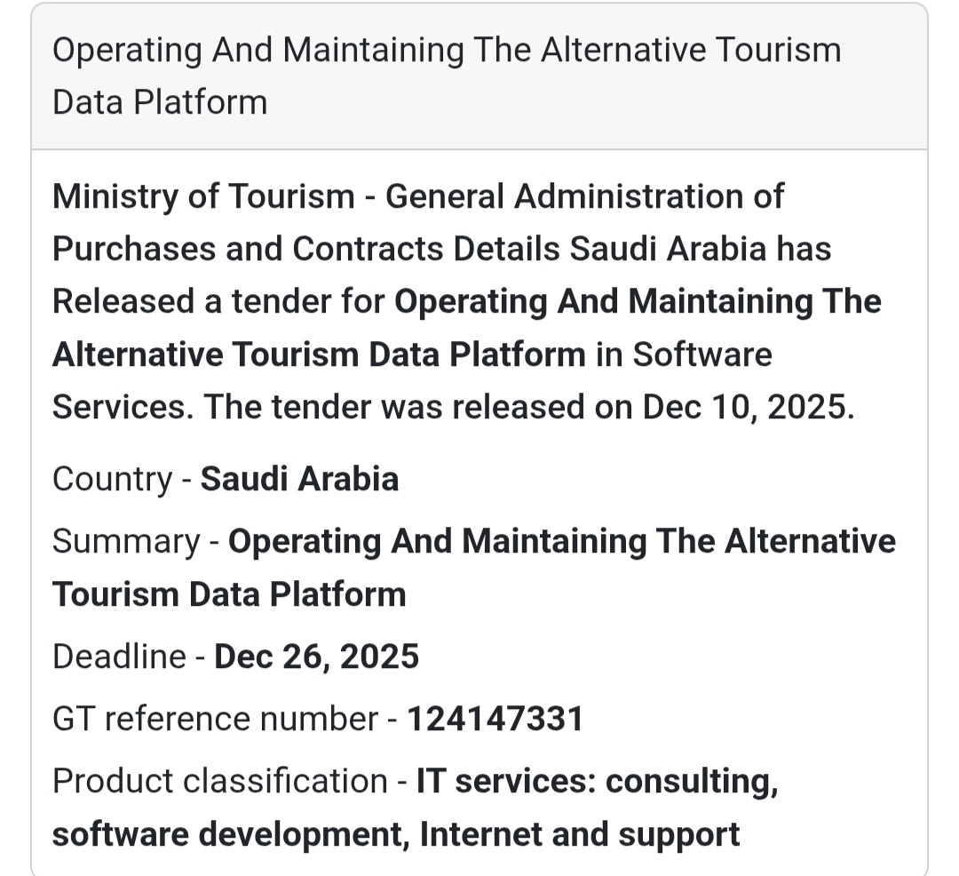 🧳 Operating & Maintaining Alternative Tourism Data Platform