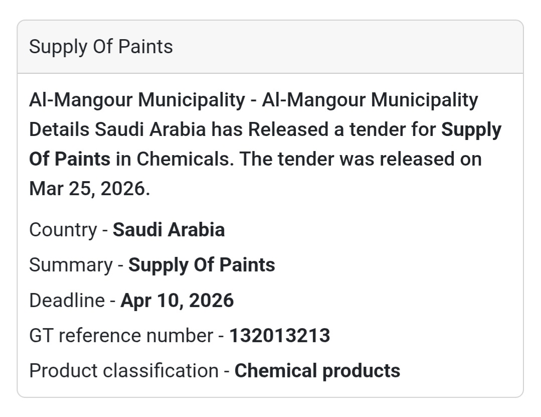🎨 Paint Supply