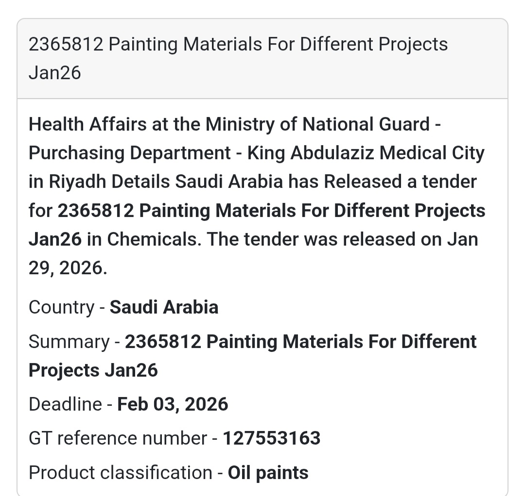 🎨 Painting Materials Supply