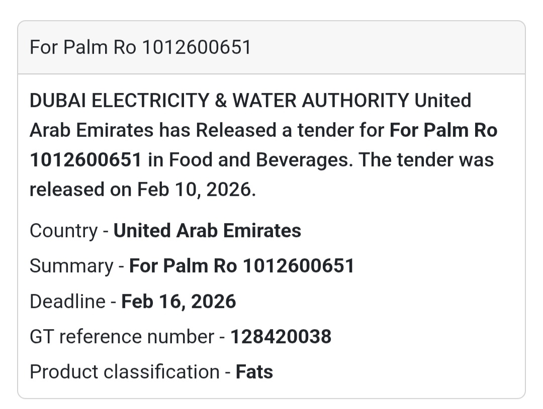 🥥 Palm RO Supply – UAE