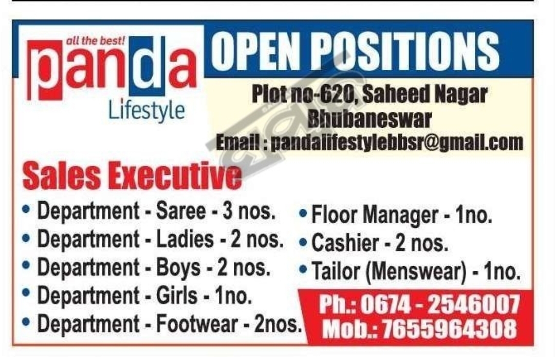 🛍️ Panda Lifestyle Recruitment