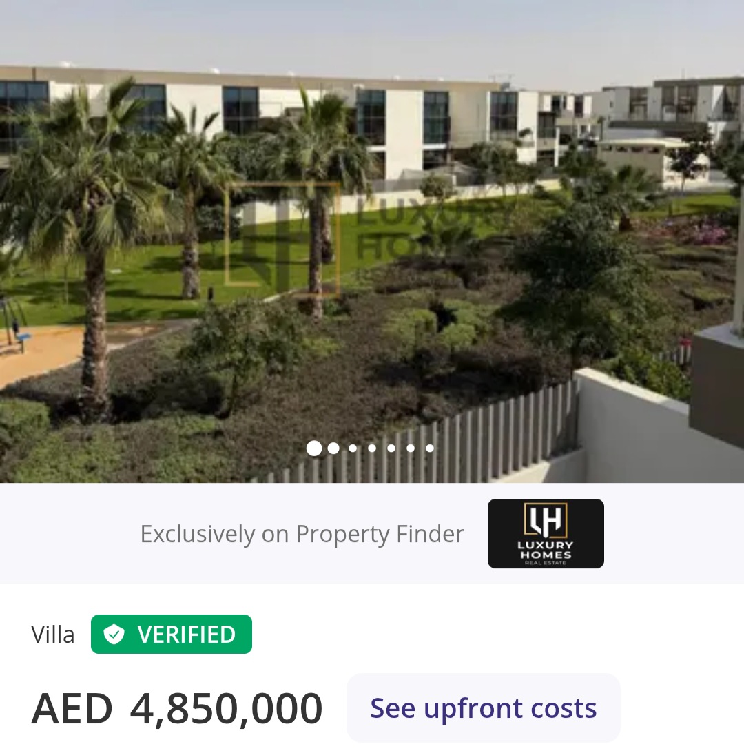 🌳 Park-Facing Villa | Single Row