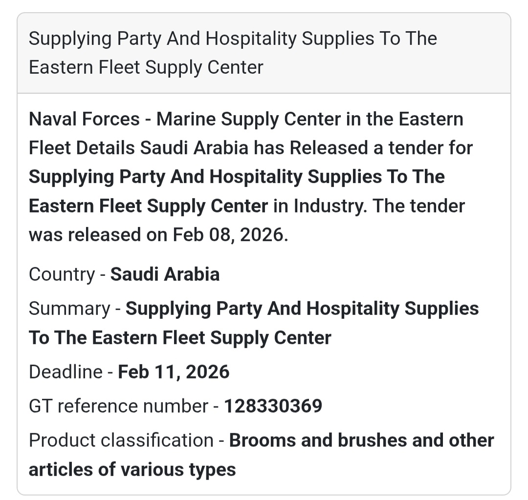 🎉 Party & Hospitality Supplies – Eastern Fleet