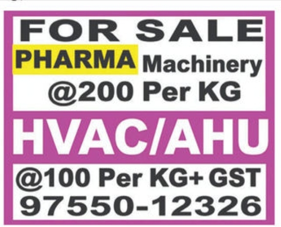Pharma Machinery for Sale
