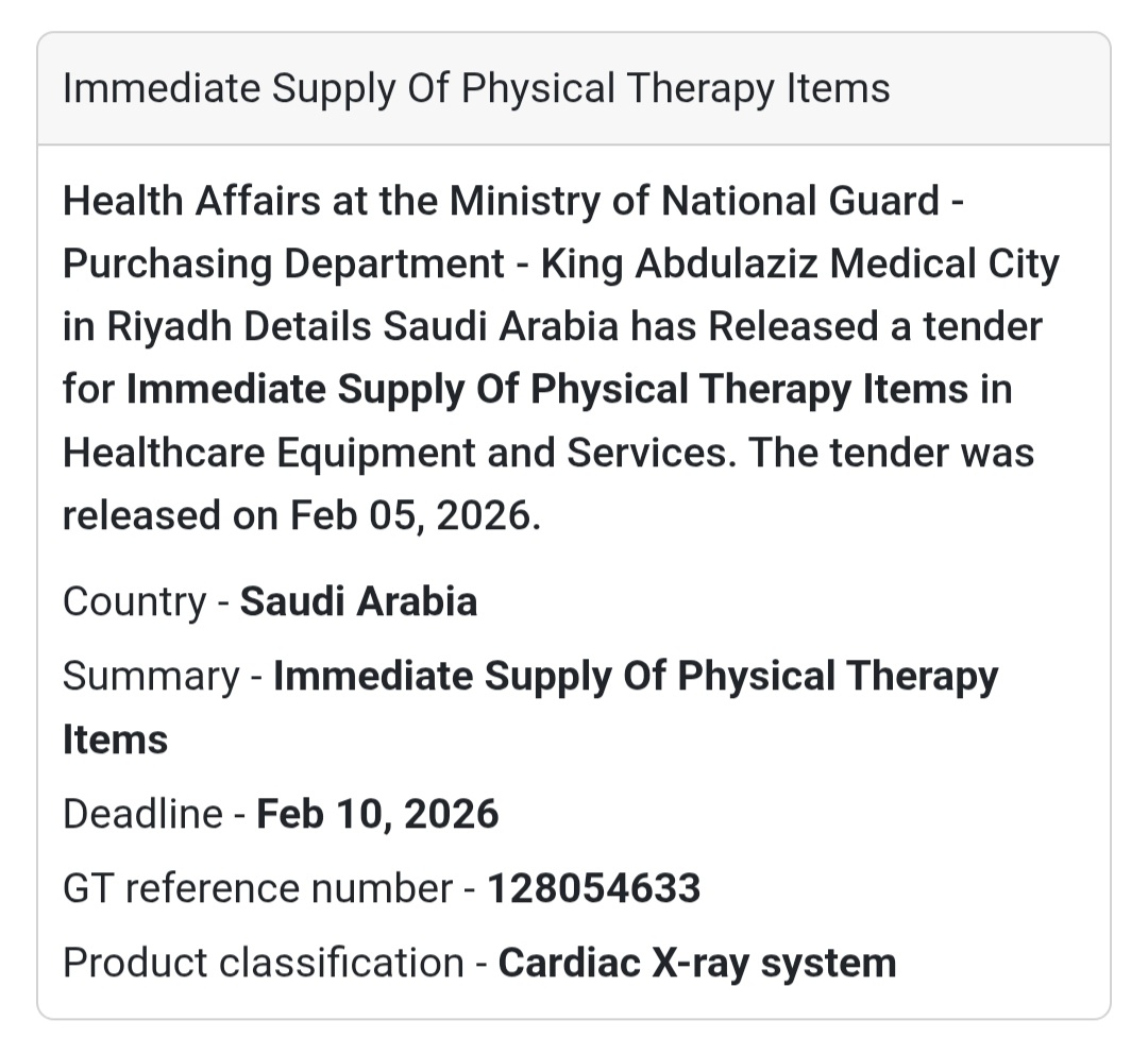 🏥 Physical Therapy Equipment Supply
