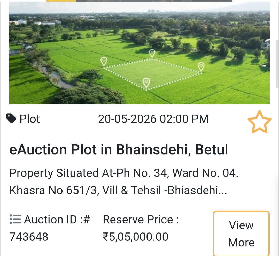 🏡 Plot in Bhainsdehi, Betul