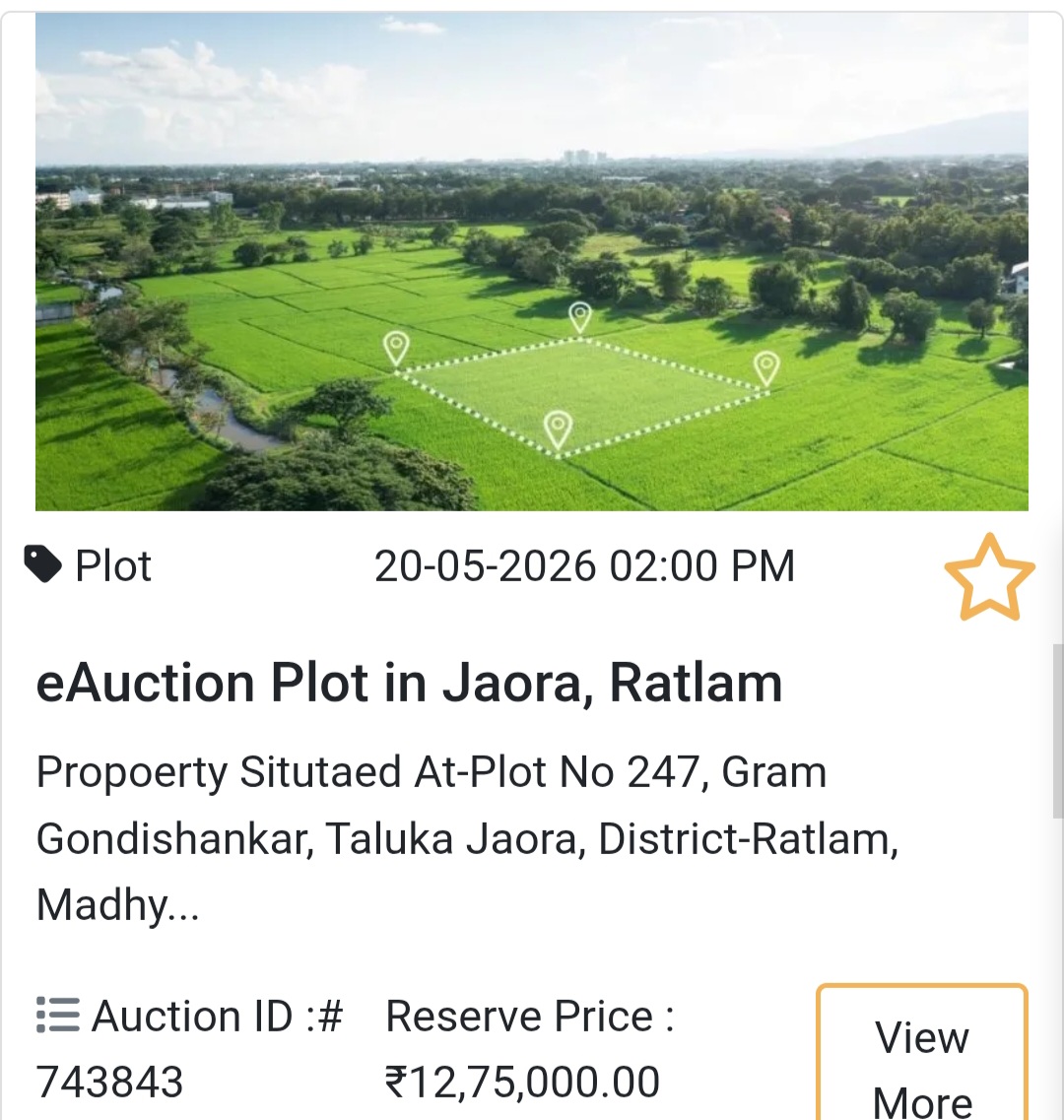 🏡 Plot in Jaora, Ratlam