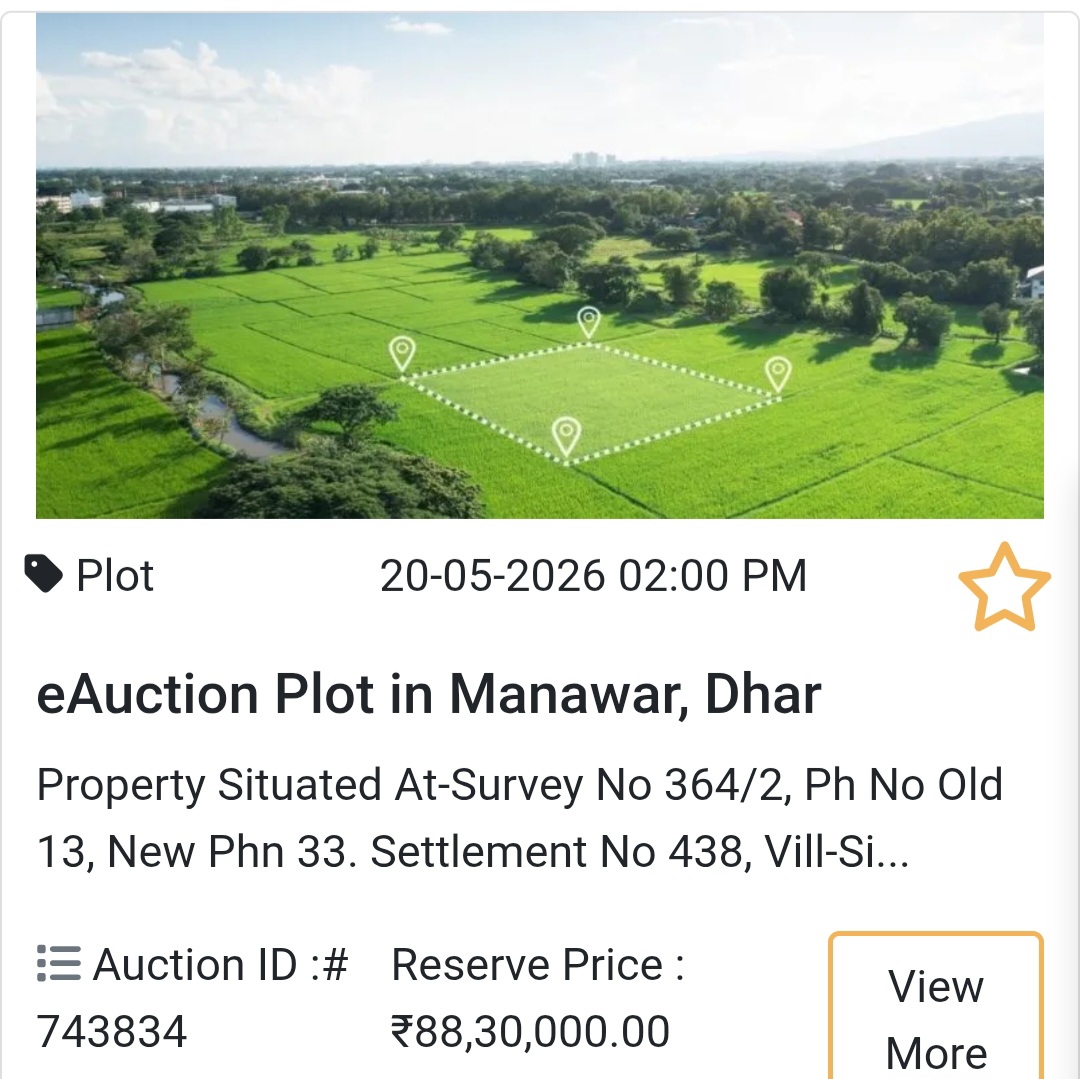🏡 Plot in Manawar, Dhar