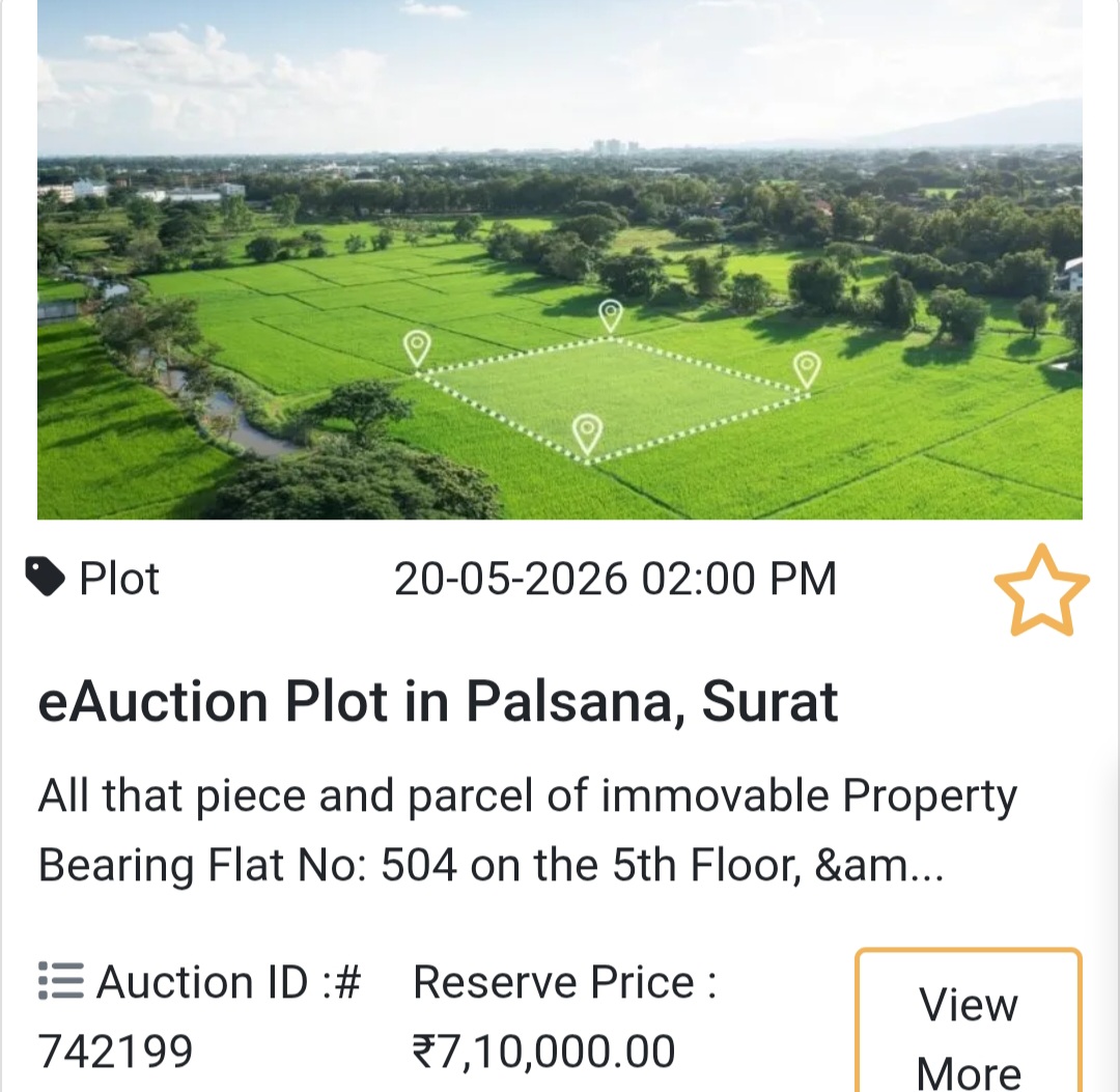 🏡 Plot in Palsana, Surat