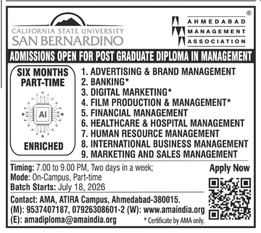 🎓 Post Graduate Diploma Admissions Open