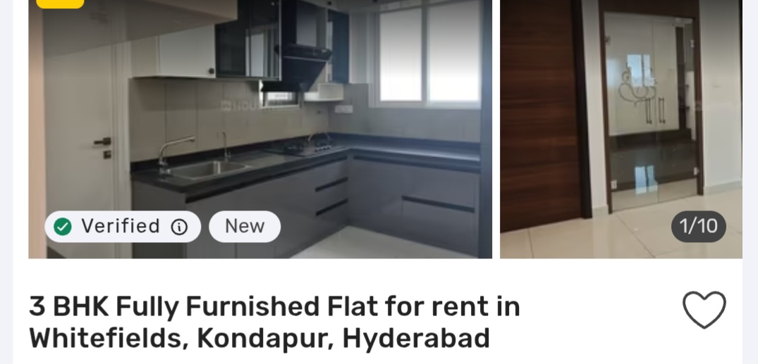 🏢 Premium 3 BHK in Whitefields, Kondapur