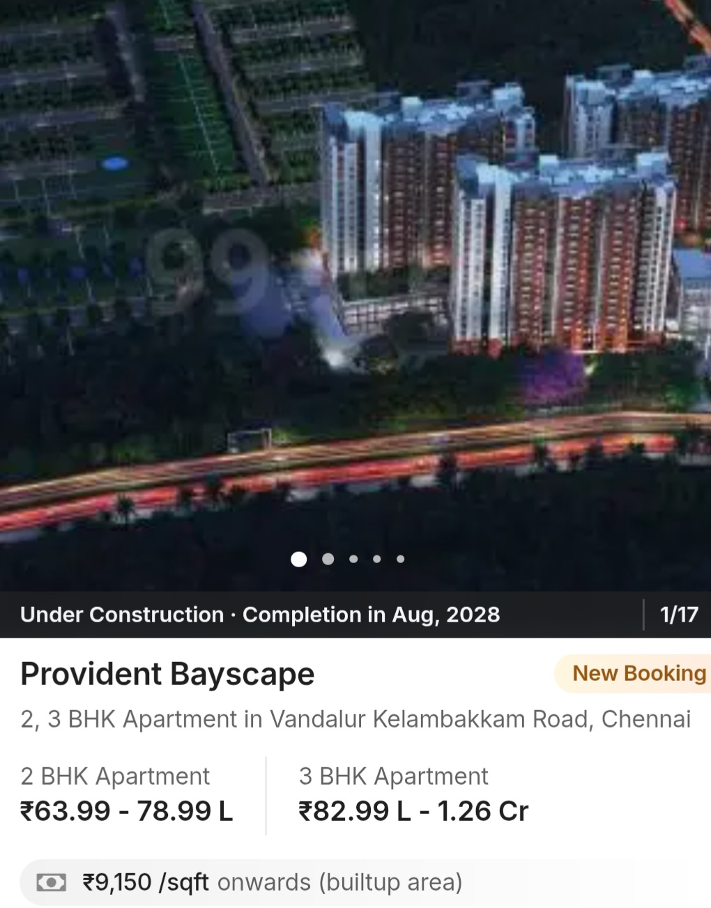 ✨ Provident Bayscape – Modern Living in Vandalur Kelambakkam Road, Chennai ✨
