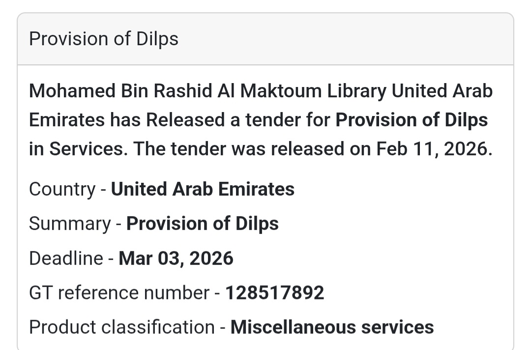 🏛️ Provision of Dilps