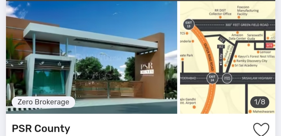 🌿 PSR County – Plots in Tukkuguda