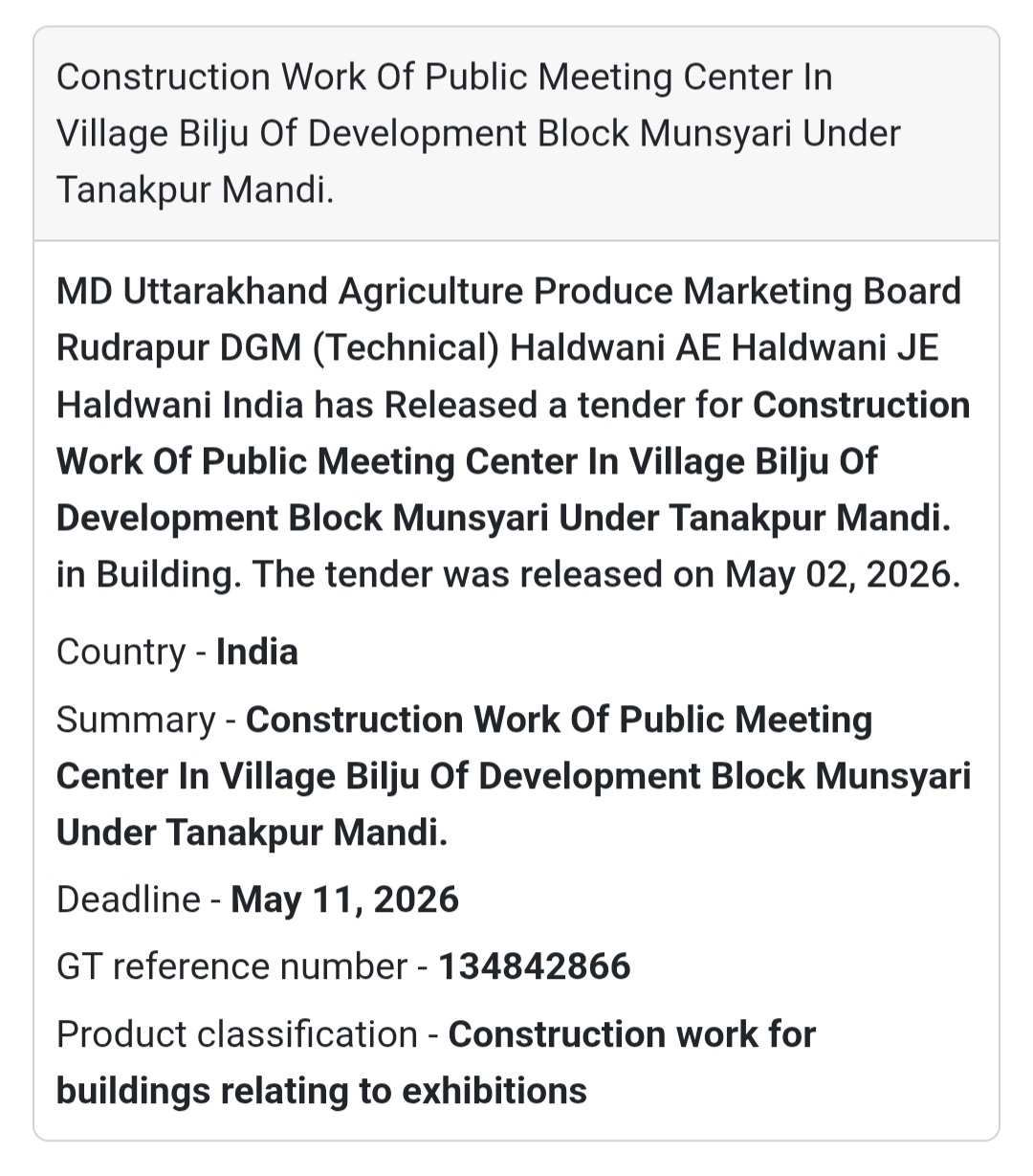 🏢 Public Meeting Center Constructio