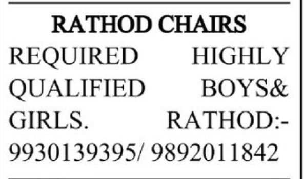 👨‍💼 Qualified Candidates Required