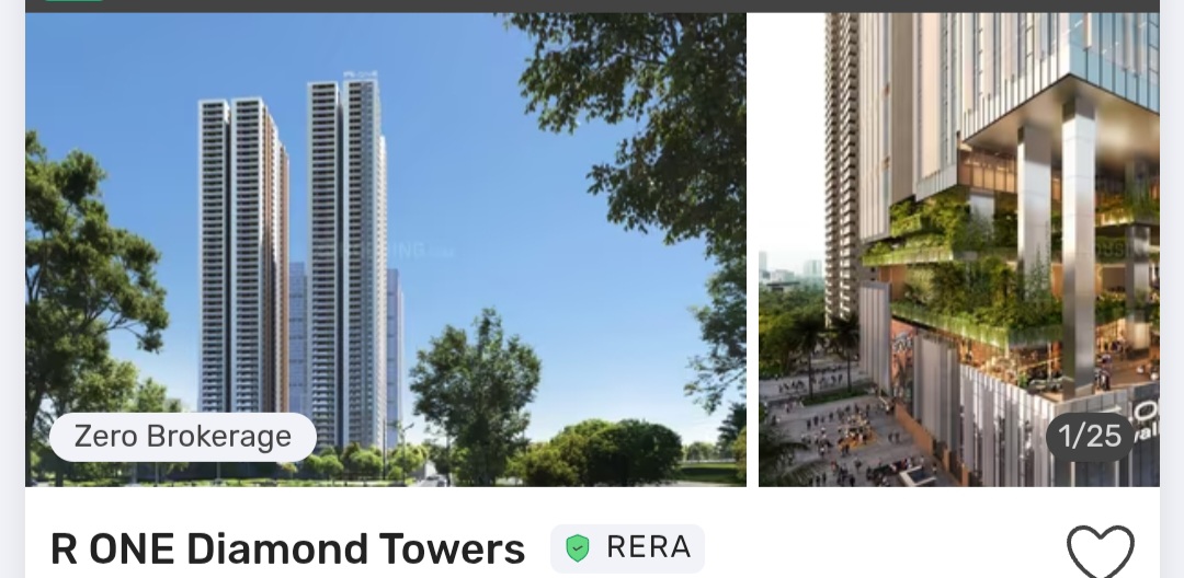 💎 R ONE Diamond Towers – Ultra Luxury Living
