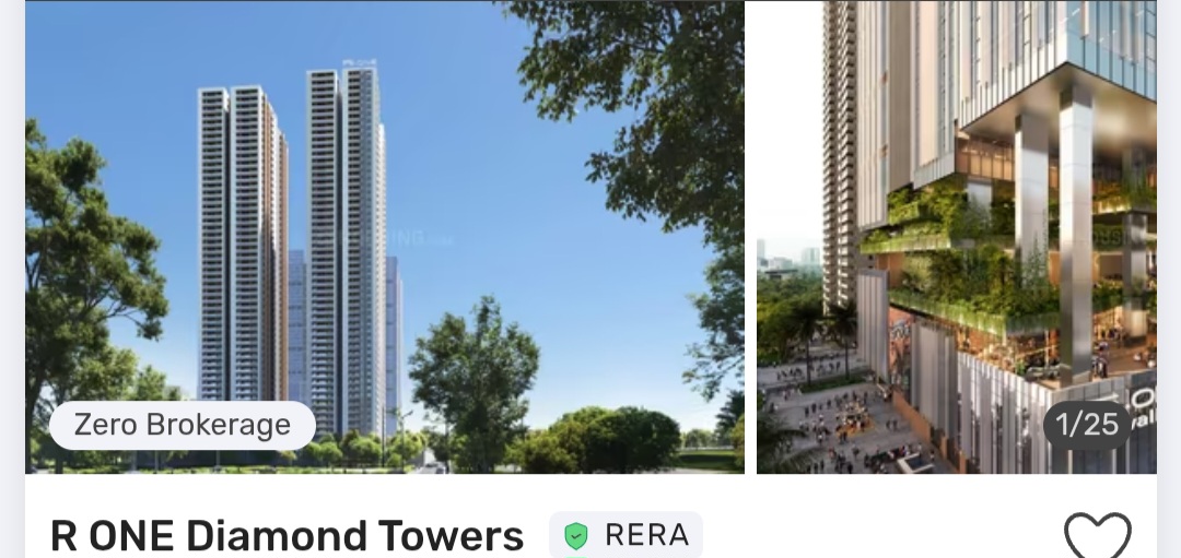 🏡 R ONE Diamond Towers – Ultra Luxury Living