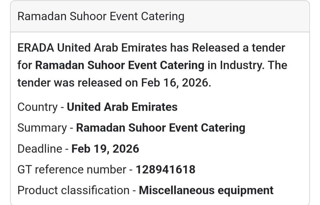 🌙 Ramadan Suhoor Event Catering