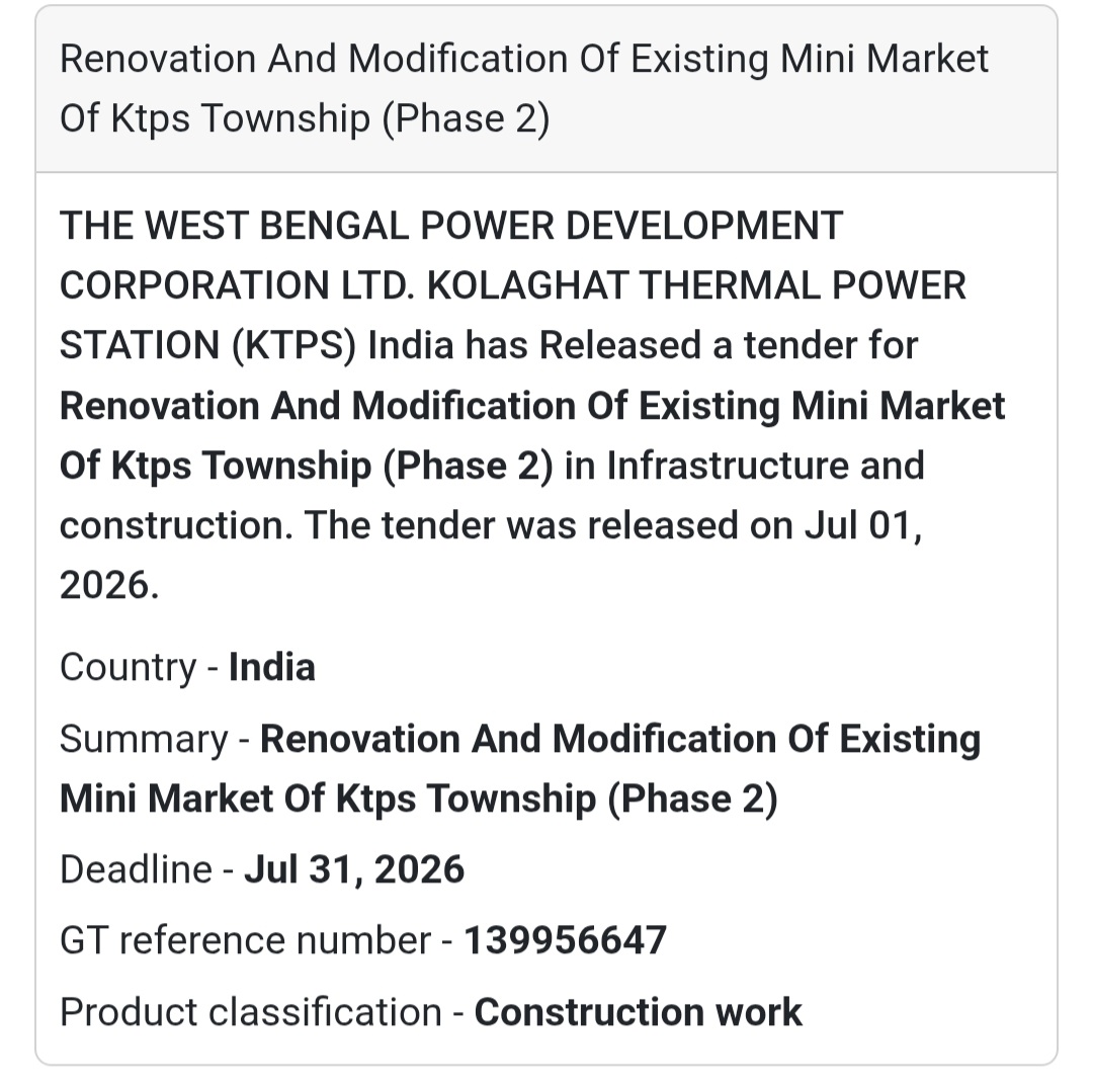🏢 Renovation of Mini Market | Kolaghat, West Bengal