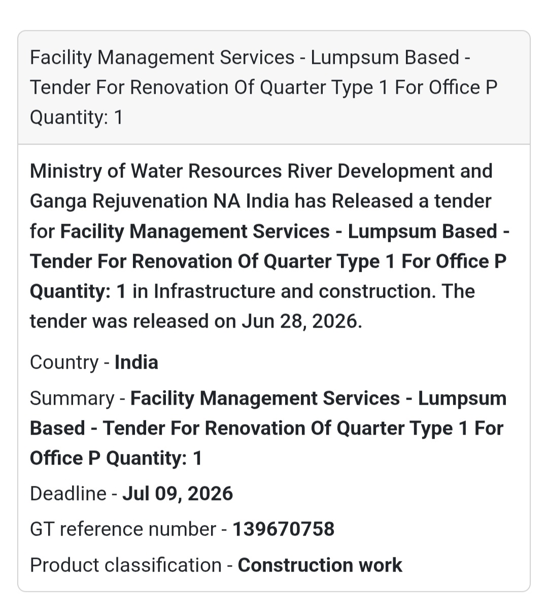 🏢 Renovation of Quarter Type-1 for Office | India 🇮🇳