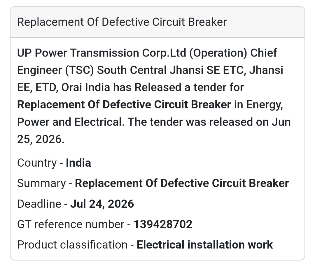 ⚡ Replacement of Defective Circuit Breaker | Orai, Jalaun, Uttar Pradesh
