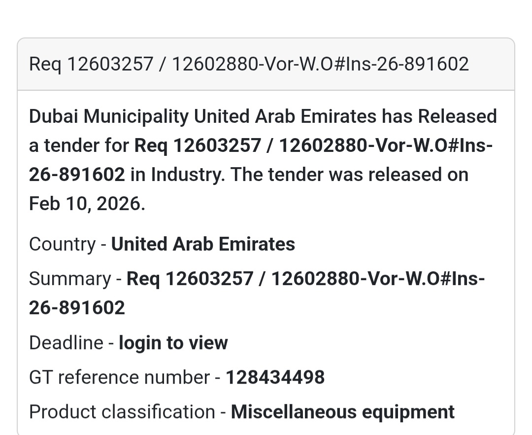 🔧 Req 12603257 / 12602880 – Vor