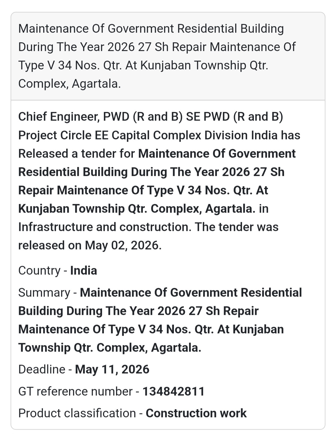 🏢 Residential Building Maintenance