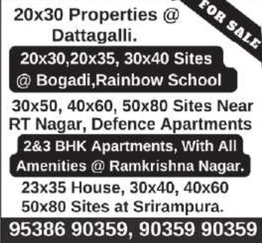 🏘️ Residential Sites & Apartments for Sale