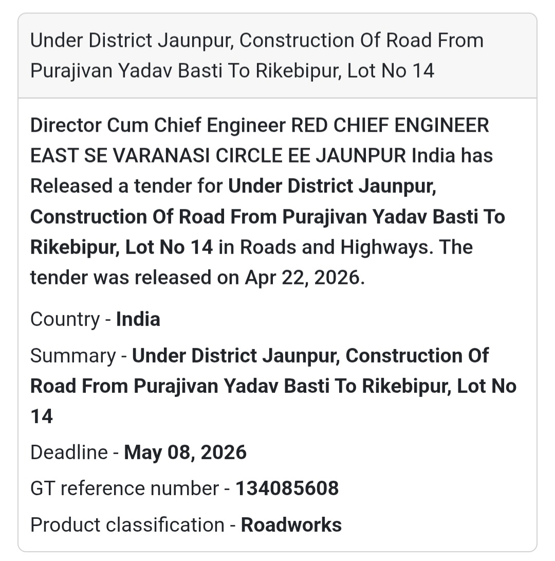 🛣️ Road Construction – Purajivan to Rikebipur (Lot 14)