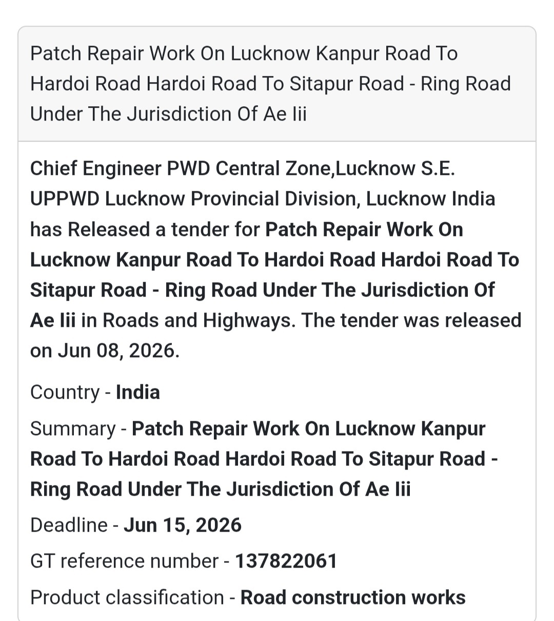 🛣️ Road Patch Repair Project | Lucknow 📍 Uttar Pradesh