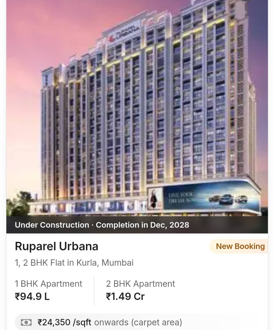 🏙️ Ruparel Urbana, Kurla – Your Dream Home Awaits!