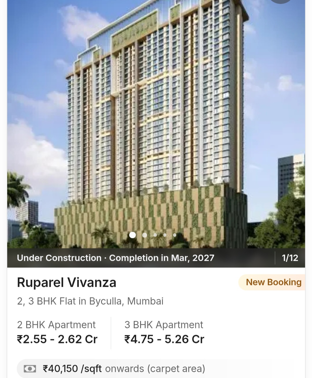🏙️ Ruparel Vivanza, Byculla – Luxury Living in the Heart of Mumbai