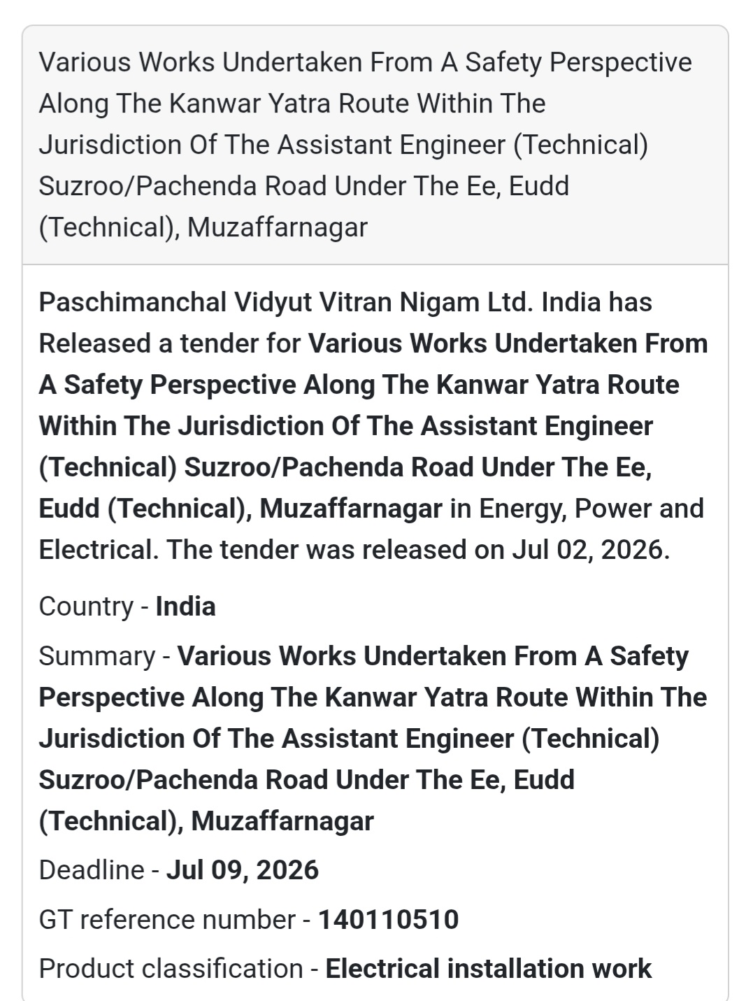 ⚡ Safety Works Along Kanwar Yatra Route | 📍Muzaffarnagar, Uttar Pradesh
