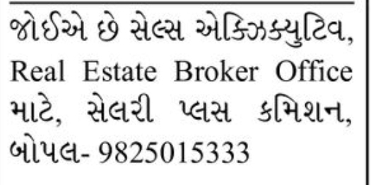 💼 Sales Executive Required