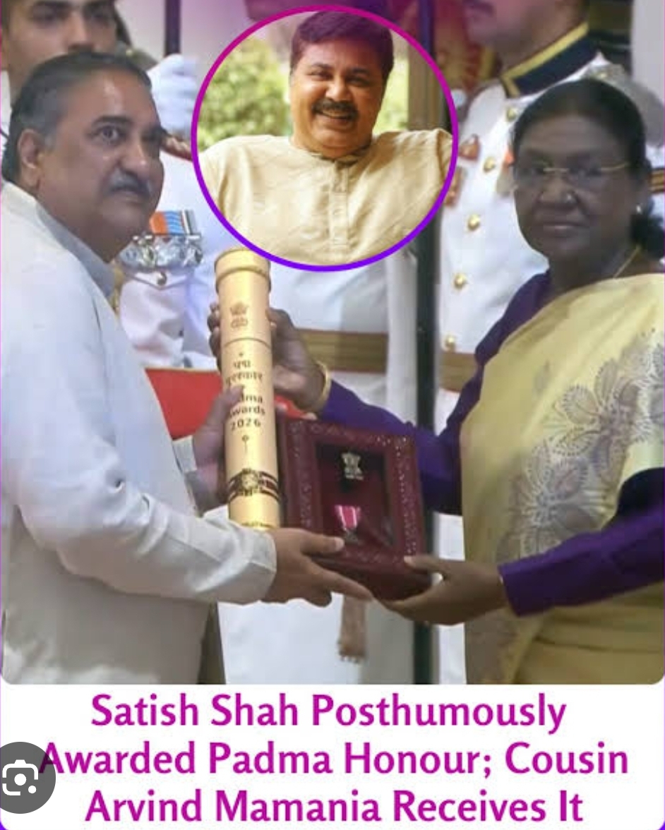 Satish Shah:was conferred with the Padma Shri
