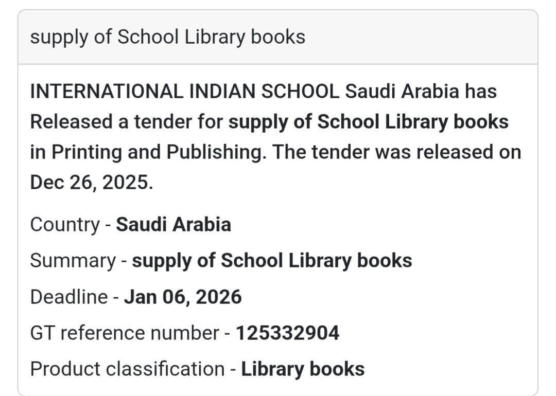 📚 School Library Books Supply | Saudi Arabia 🇸🇦