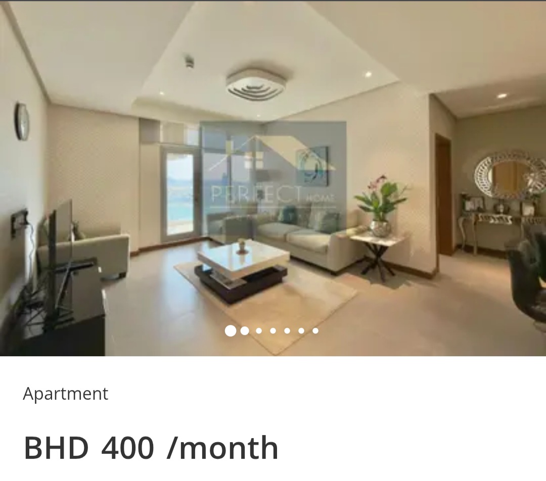 🌊 Sea View 1BHK – Seef