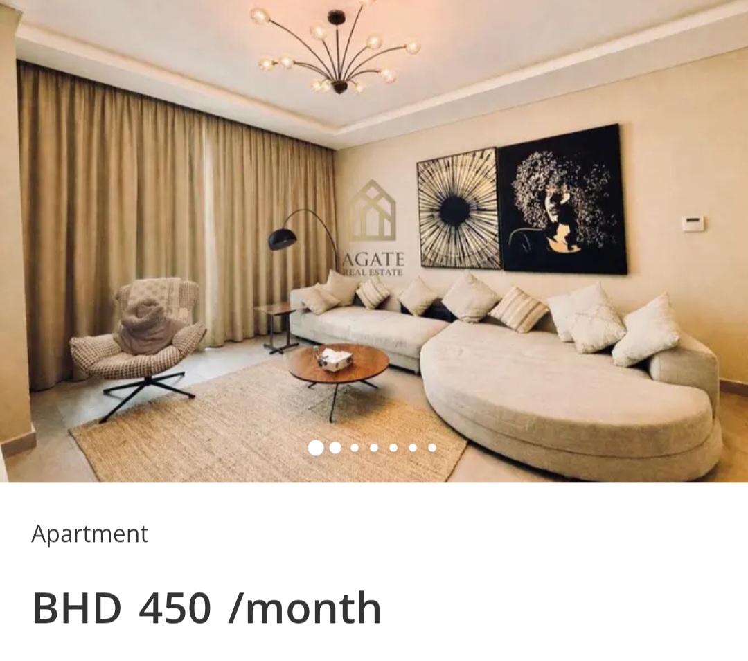 🌊 Sea View 2 Bedroom – Amwaj Island
