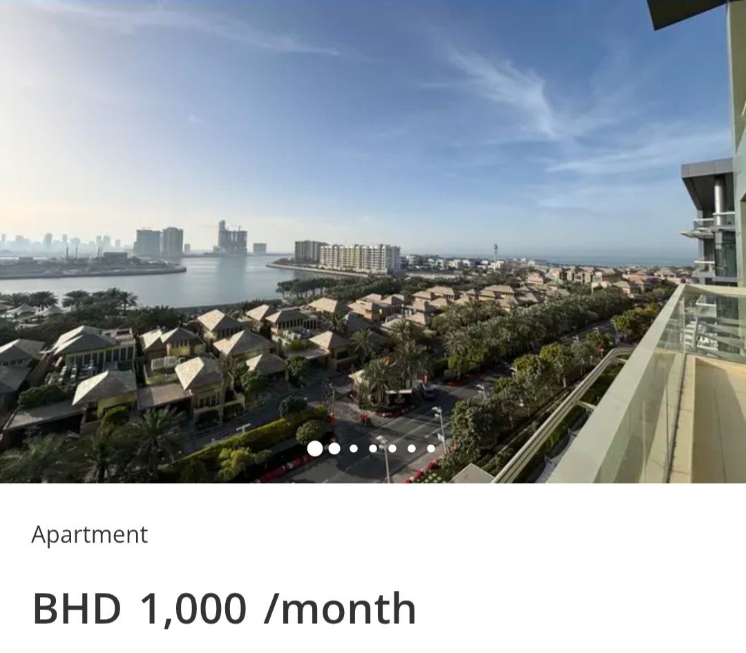 🌊 Sea View 3BR Apartment | Reef Island