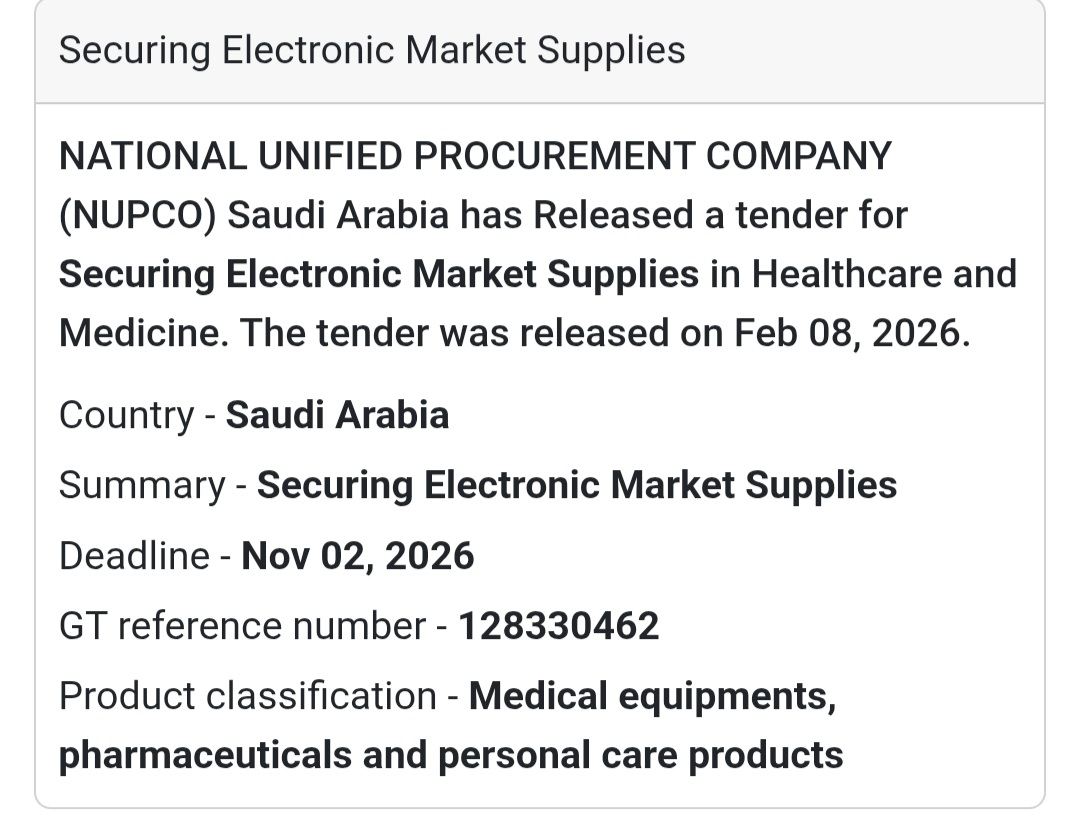 🧾 Securing Electronic Market Supplies