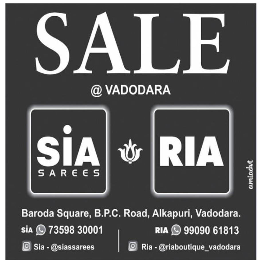 👗 SIA Sarees & RIA Boutique Sale