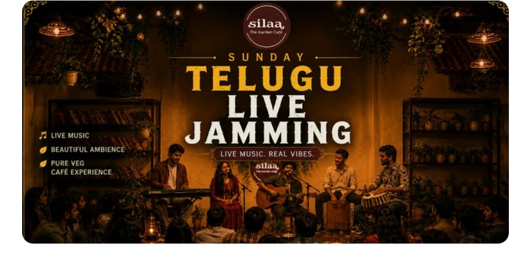 🎼 Silaa Sunday Telugu Live Jamming Hyderabad