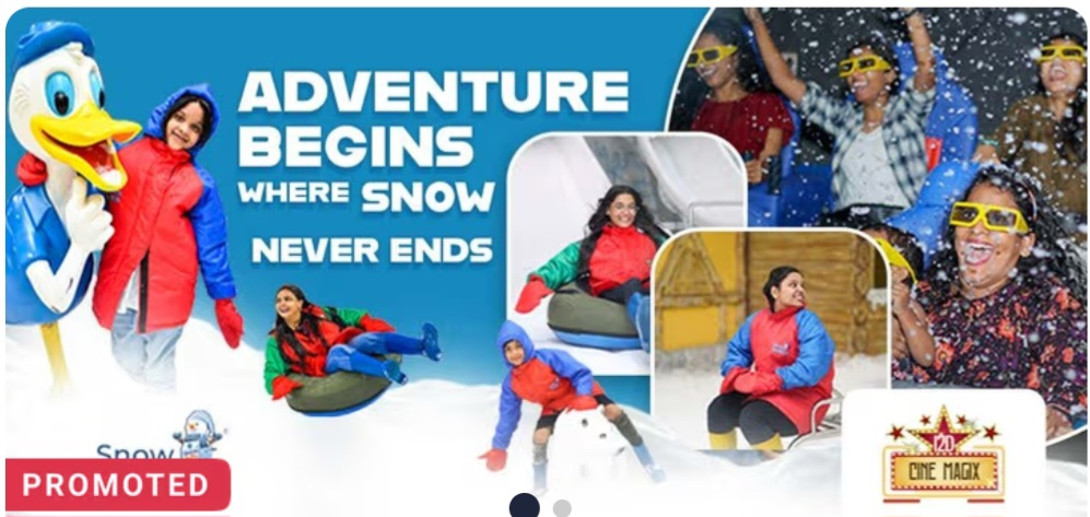 ❄️☃️ Snow Kingdom Hyderabad