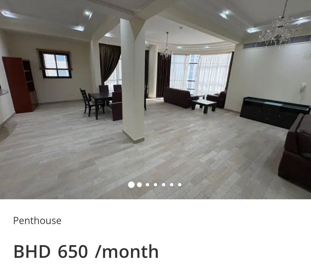🌆 Spacious Penthouse | Juffair