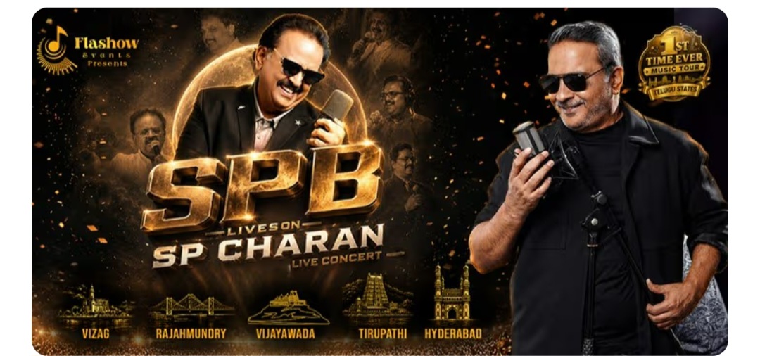 🎼 SPB Lives on SP Charan Live